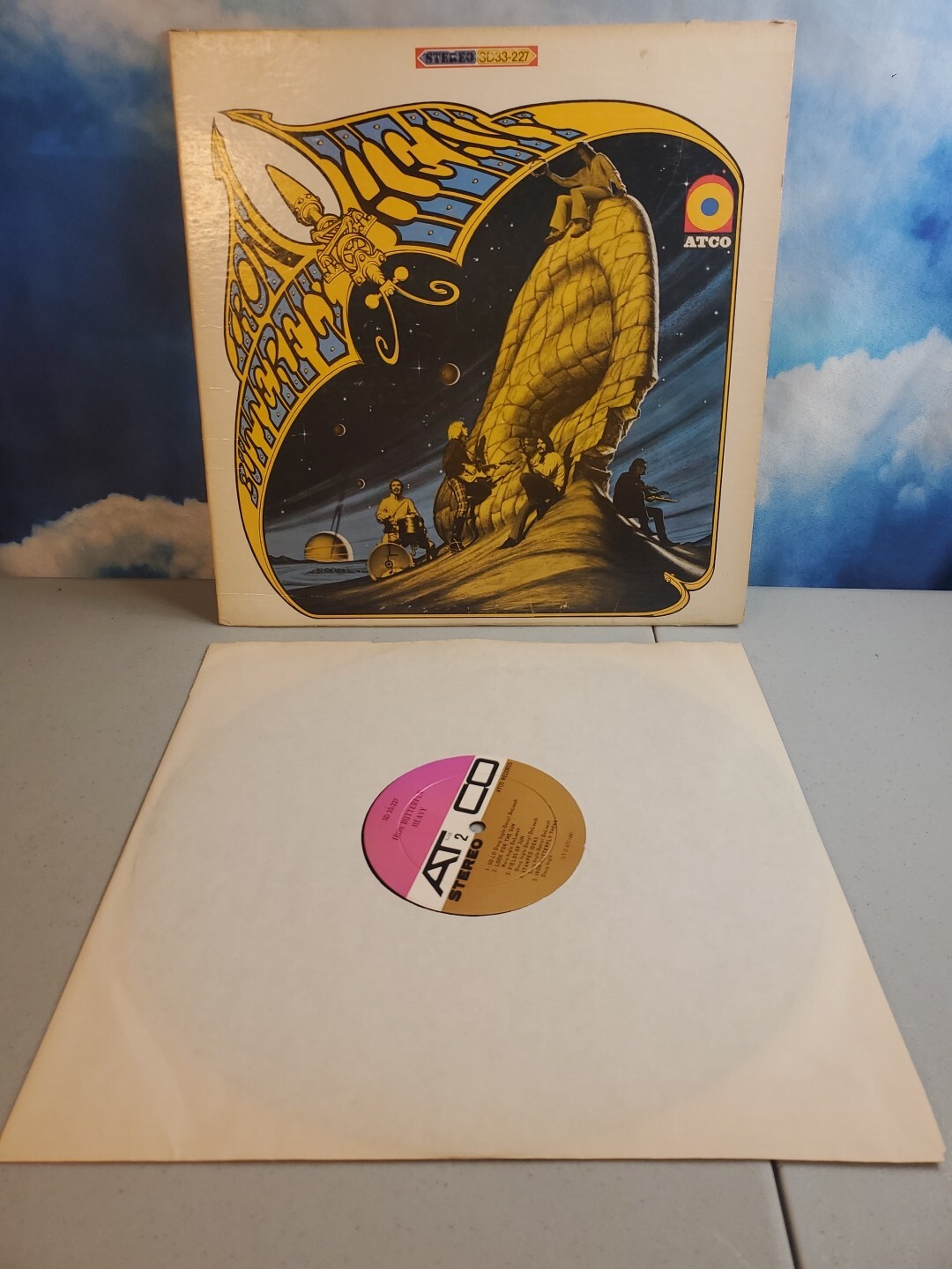 Iron Butterfly Heavy Vinyl LP 1968 ATCO Records SD33227 1st Press OG eBay
