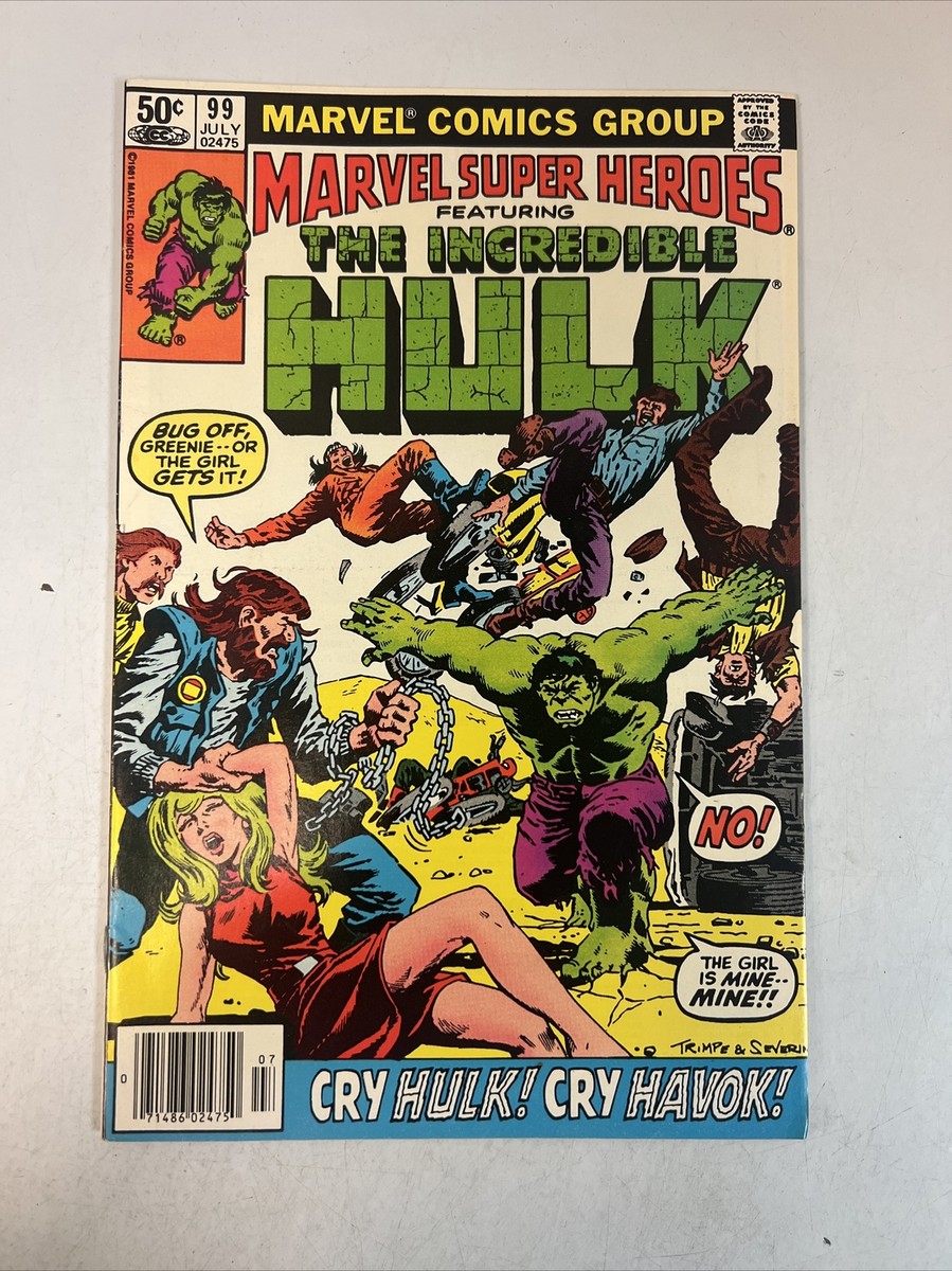 Marvel Comics Group Marvel Super Heroes The Incredible Hulk