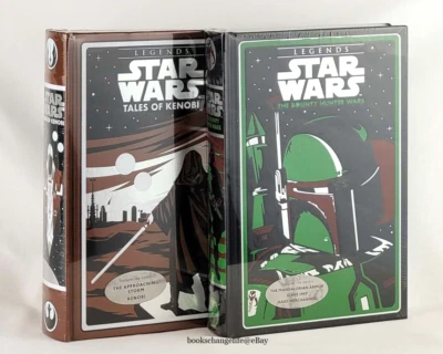 THE STAR WARS: THE BOUNTY HUNTER WARS & TALES OF KENOBI Set of 2 NEW SEALED GIFT