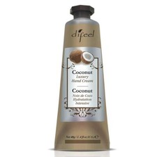 Difeel Luxury Moisturizing Hand Cream - Coconut Oil 1.4 Ounce 12 Pack