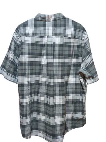St. Johns Bay Set Of Two Men's XXL Button Down Shirts No Easy Care Green, Black - Picture 5 of 20