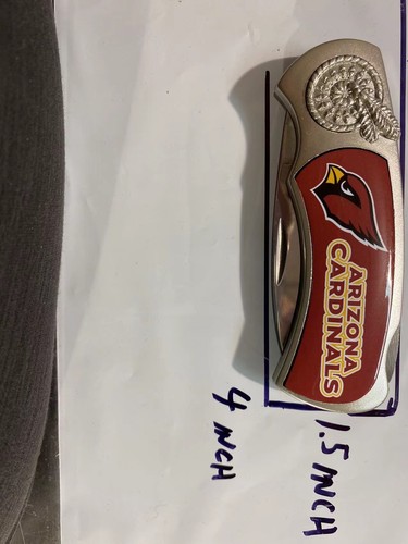 NFL Fußballteam Arizona Cardinals klassisches Taschenmesser US Lagerversand in 1 Tag - Bild 2 von 2