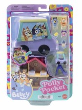 Polly Pocket Micro Bluey Compact Playset Including 7 Accessories Bluey Bingo
