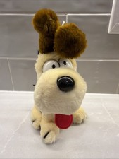 Vintage 1983 Odie Dog Plush Dakin Garfield Cartoon Character Stuffed Animal 11"