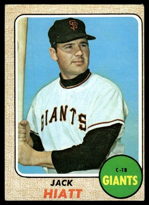 1968 Topps Jack Hiatt San Francisco Giants #419 - Image 1 of 2