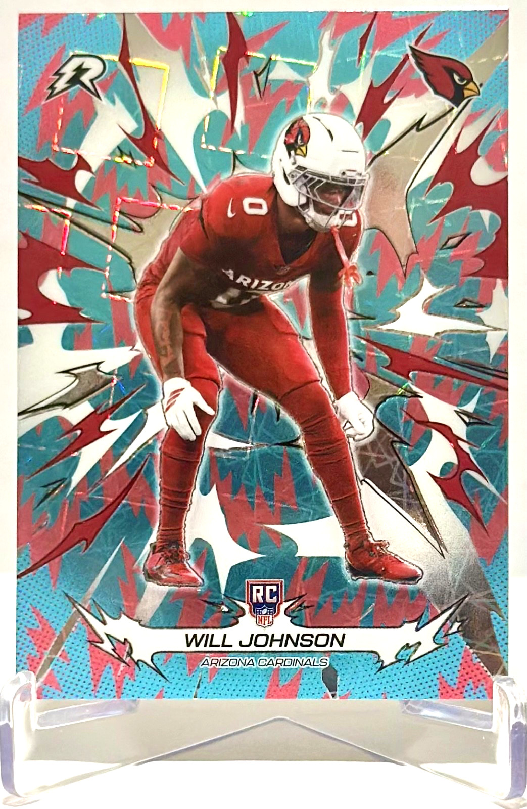 2026 Topps Resurgence Will Johnson #102 (RC) Sky Blue & Pink Shock - Cardinals🔥