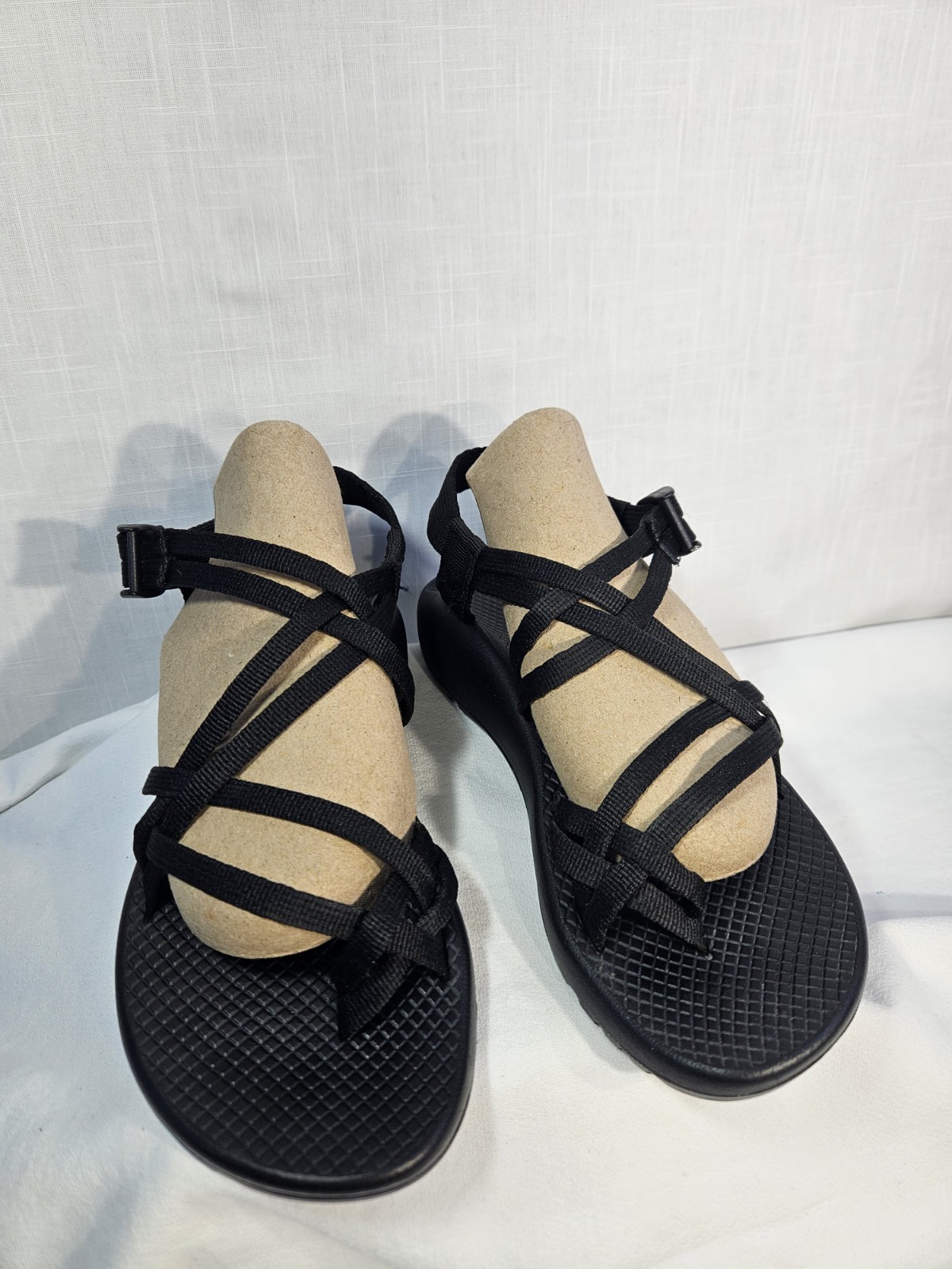 Women's Chaco Classic Black Sandals Size 8 for Hiking Water Sports Outdoor