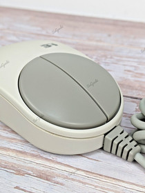 PC Engine Mouse PI-PD10 Gray Color Japan CIB with Manual Instructions