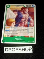 CARTE ONE PIECE ANGLAISE OP07-020 ALADINE MINT OP07 ENGLISH CARD