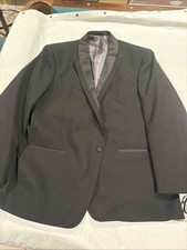 Christian Dior Grand Luxe Blazer Black Satin Lapel Tuxedo Jacket Paris New York