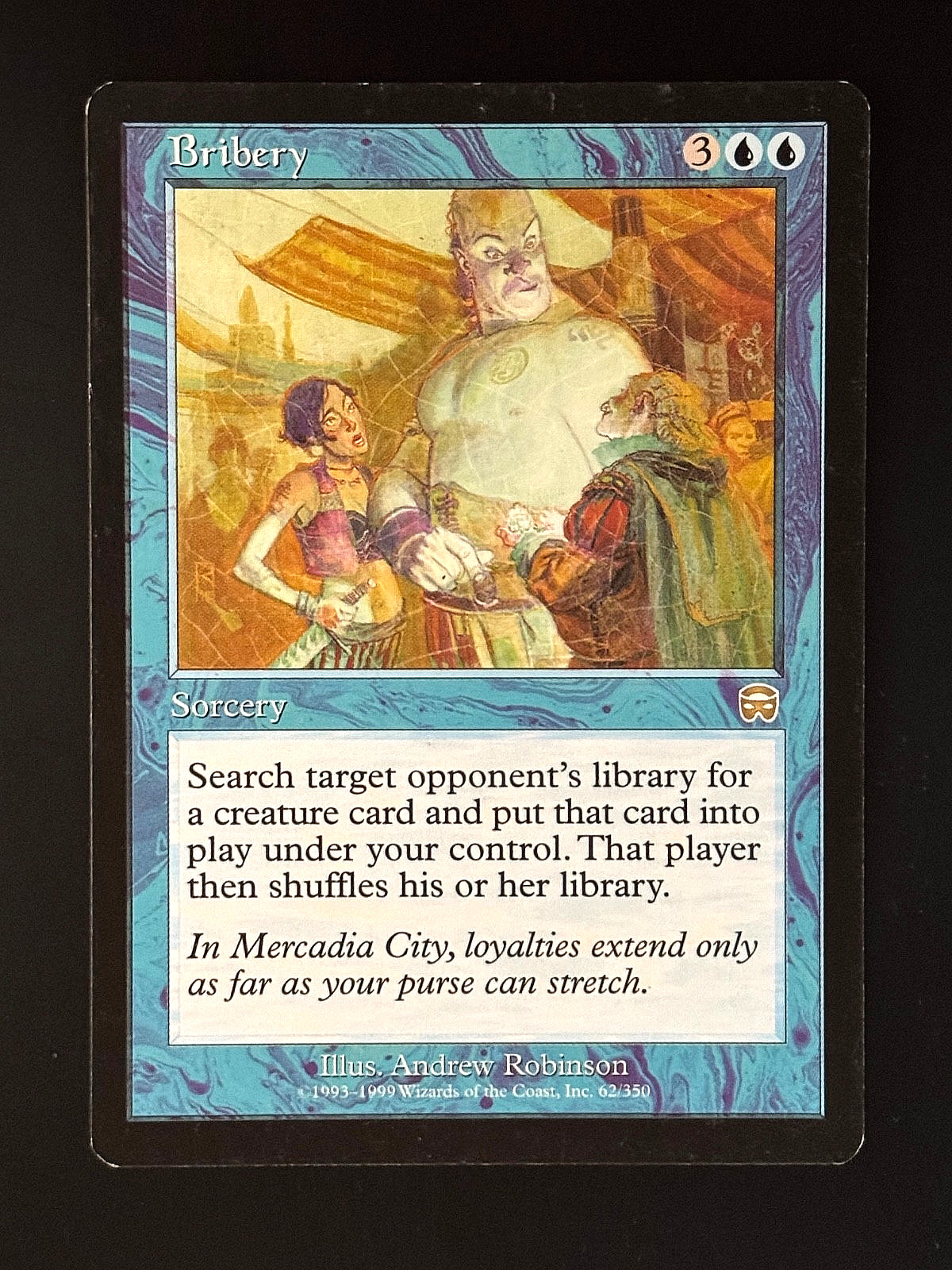 MTG - Bribery - LP - Mercadian Masques #62 - Rare - EN - REG