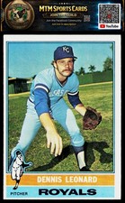 1976 Topps #334 Dennis Leonard