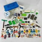Playmobil Mixed Lot of Figures Horses Furniture Accessories Some Vintage 1970’s