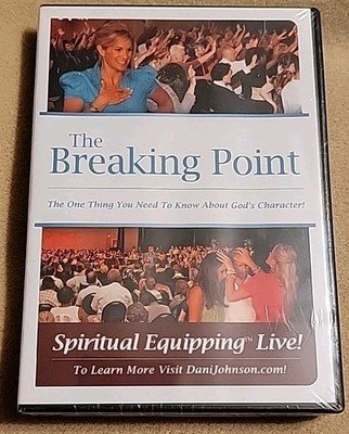 NEW The Breaking Point: Spiritual Equipping Live w/Dani Johnson (CD Audiobook)