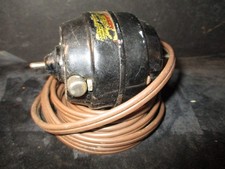 vintage 1930s A.C. Gilbert erector black motor. Works, Made in USA Y74 PA