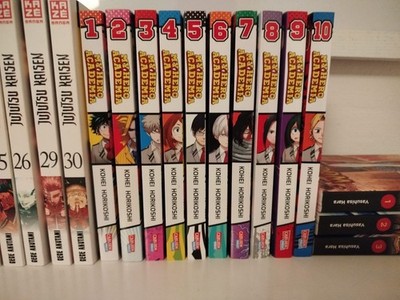My Hero Academia Manga Set Bände 1 10 Deutsch