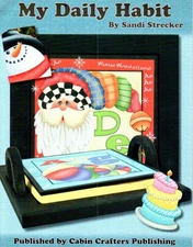 My Daily Habit Sandi Strecker Acrylic Decorative Painting Holiday Pattern Book