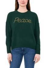 New Vince Camuto Women's Peace Sweater Size Medium Merry NWT - Free Shipping