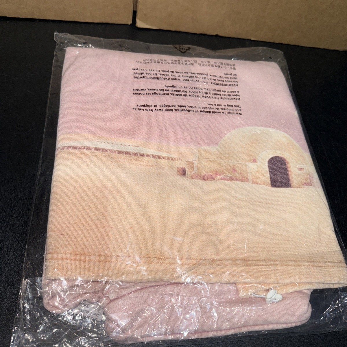 Kith x Star Wars Tatooine Quarter Zip Dusty Quartz Sweater Brand