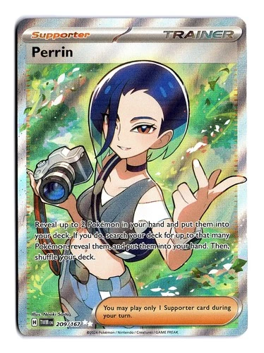 Pokemon Perrin 209/167 SV06: Twilight Masquerade Ultra Rare