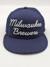 Milwaukee Brewers MLB Baseball Cap New Era 59Fifty Fitted Size 6-7/8