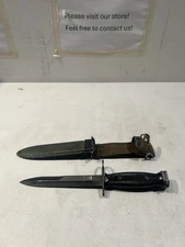 Vintage Knife M7 M8A1Scabbard Sheath Vietnam War Era Knife US #1