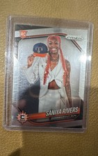 2025 Panini Prizm WNBA - Rookie Variation Saniya Rivers #150 (RC)