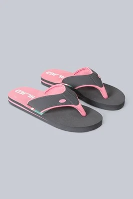 Animal Womens Swish All Over Printed Flip Flop Ladies Beach Summer Sandals - Image 1 of 4