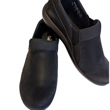 Alegria by PG Lite Duette Black Slip On Shoes Professional Nurse Women Size 37