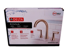Delta 35874LF-CZ Rinna Two Handle Widespread Bathroom Faucet Champagne Bronze