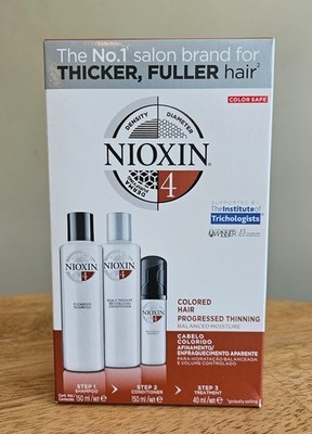 System 4 Kit by Nioxin for Unisex - 3 Pc 10.1oz Color Safe Cleanser Shampoo