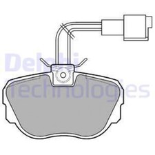 DELPHI Bremsbeläge Bremsbelegsatz vorne für BMW 3er Cabriolet