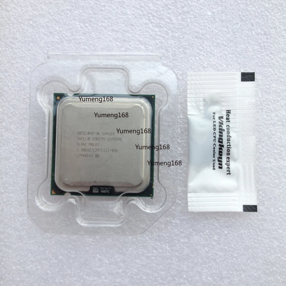 Intel Core 2 Extreme QX9650 3 GHz Quad-Core 12M 1333 Processor SLAN3 Socket 775 - Image 2 of 2