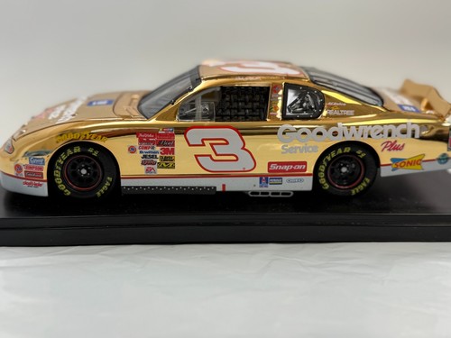ACTION DALE EARNHARDT #3 GM GOODWRENCH SERVICE PLUS 2001 MONTE CARLO GOLD CHROME - Picture 5 of 8
