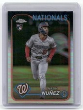 2024 Topps Chrome Update #USC173 Nasim Nunez Refractors