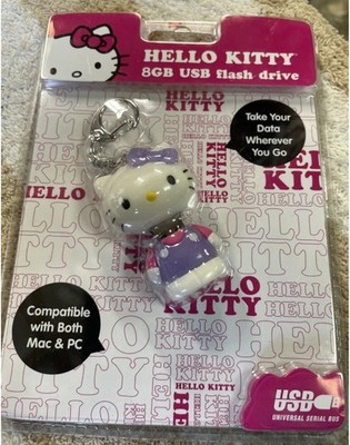 New Hello Kitty 8GB USB Flash Drive Keychain Sanrio 2012