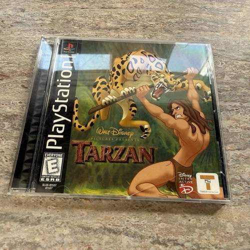Disney's Tarzan (Sony PlayStation 1, 1999) PS1 Complete W/ Manual Tested