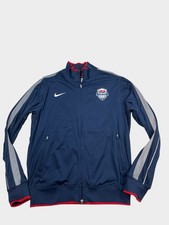 Blue Nike Team USA Basketball Zipper Jacket Men's Size M Medium