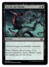Go For The Throat LP* FOIL The Brother's War ENGLISH 102/287 mtg -UnltdCards