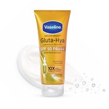 Vaseline Gluta Hya SPF50 PA  Sunscreen 175ml free shipping