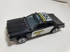 Vintage Hot Wheels Sheriff  Patrol Car 701 Black Interior Malaysia 1982