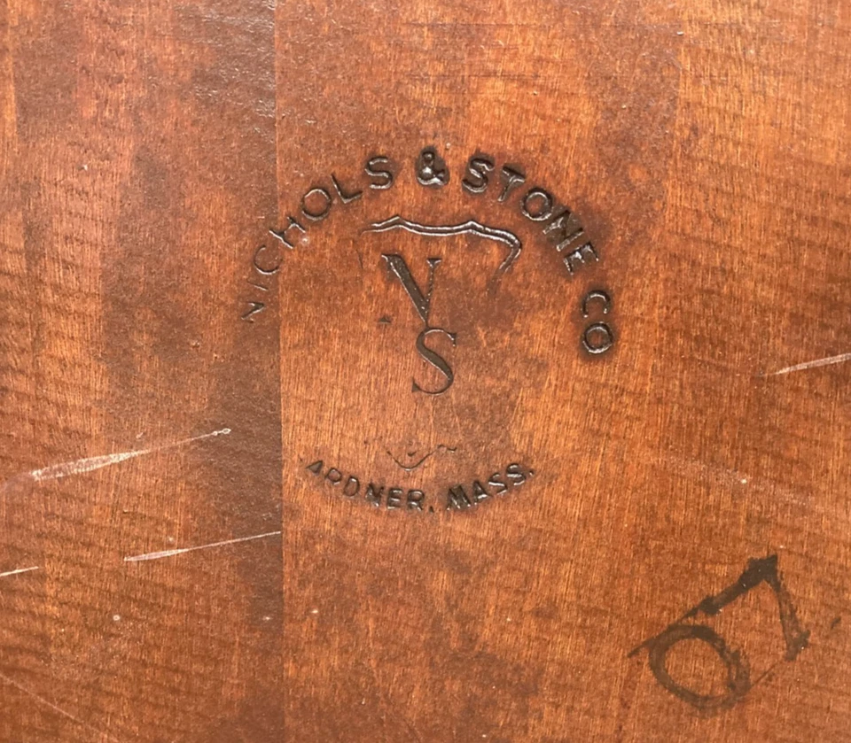 2 Nichols & Stone Mid Century Modern 1950’s Maple Windsor Spindle Dining Chairs - Image 4 of 4