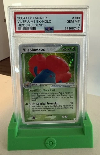 Pokemon - EX Hidden Legends - Vileplume EX Holo - 100/101 - PSA 10