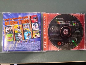 [CIB] [TESTED] World Series Baseball 2K1 -- (Sega Dreamcast, 2000) w/ manual