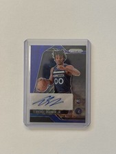 2024-25 Panini Prizm Terrence Shannon Jr Rookie RC Blue Wave Autograph #RSI-TSJ