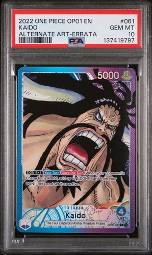 Kaido (Parallel) graded PSA 10 for sale on eBay