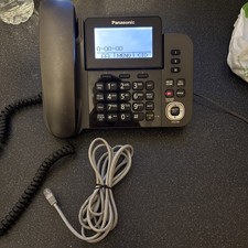 Used Panasonic KX-TGF320E Corded Phone / Answering Machine / power supply B#1