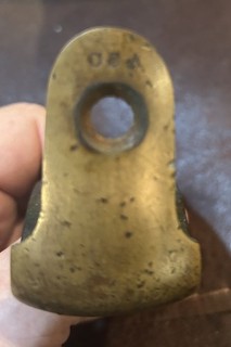 Butt Plate for a Fayetteville Rifle CSA ... Original