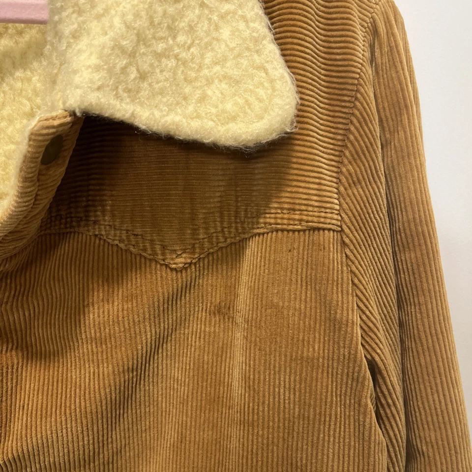 Vintage 70s 80s Envoy Corduroy Country Gentleman Coat Brown Kramer Seinfeld SZ L - Image 4 of 4