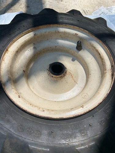 Troy-Bilt Horse Tiller Wheel & Goodyear Ag Tires 4.00-8 - Picture 5 of 7